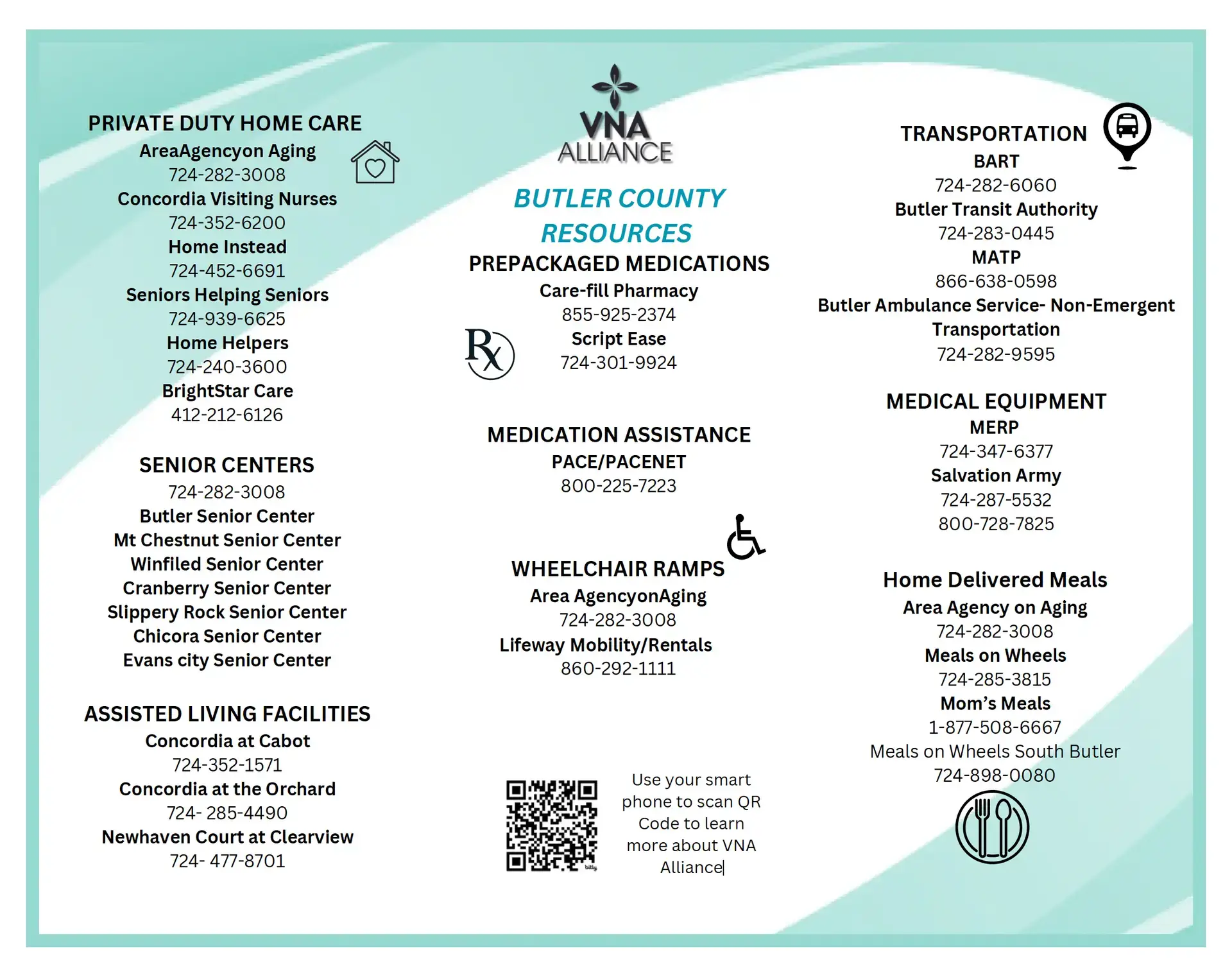 VNAA Butler County Community Resources